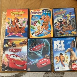 Set of 6 Children’s DVDs